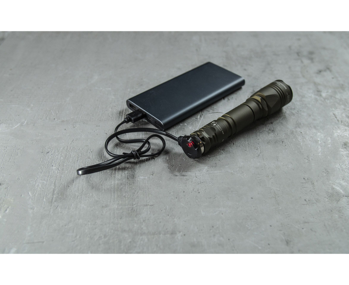 Фонарь Armytek Viking Pro Magnet USB Olive White (F07501WO)