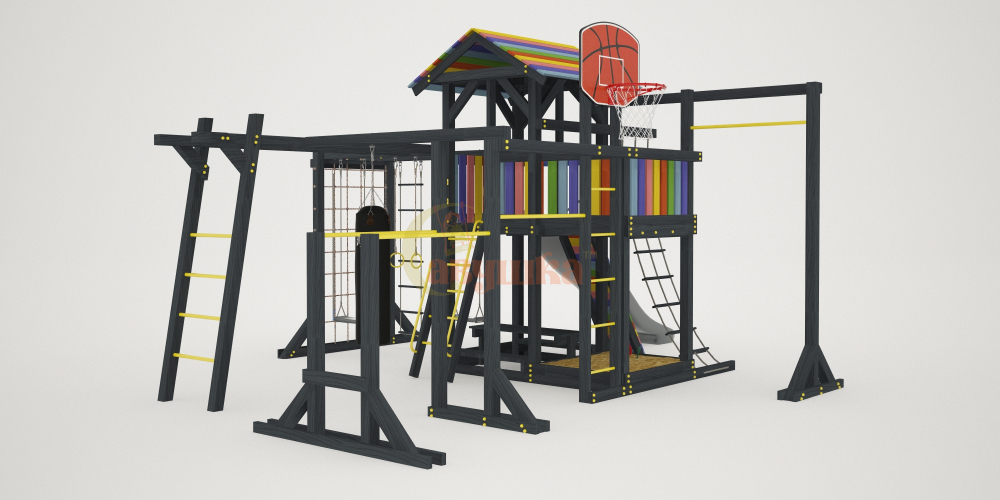 Детская площадка Савушка 2 (BLACK)