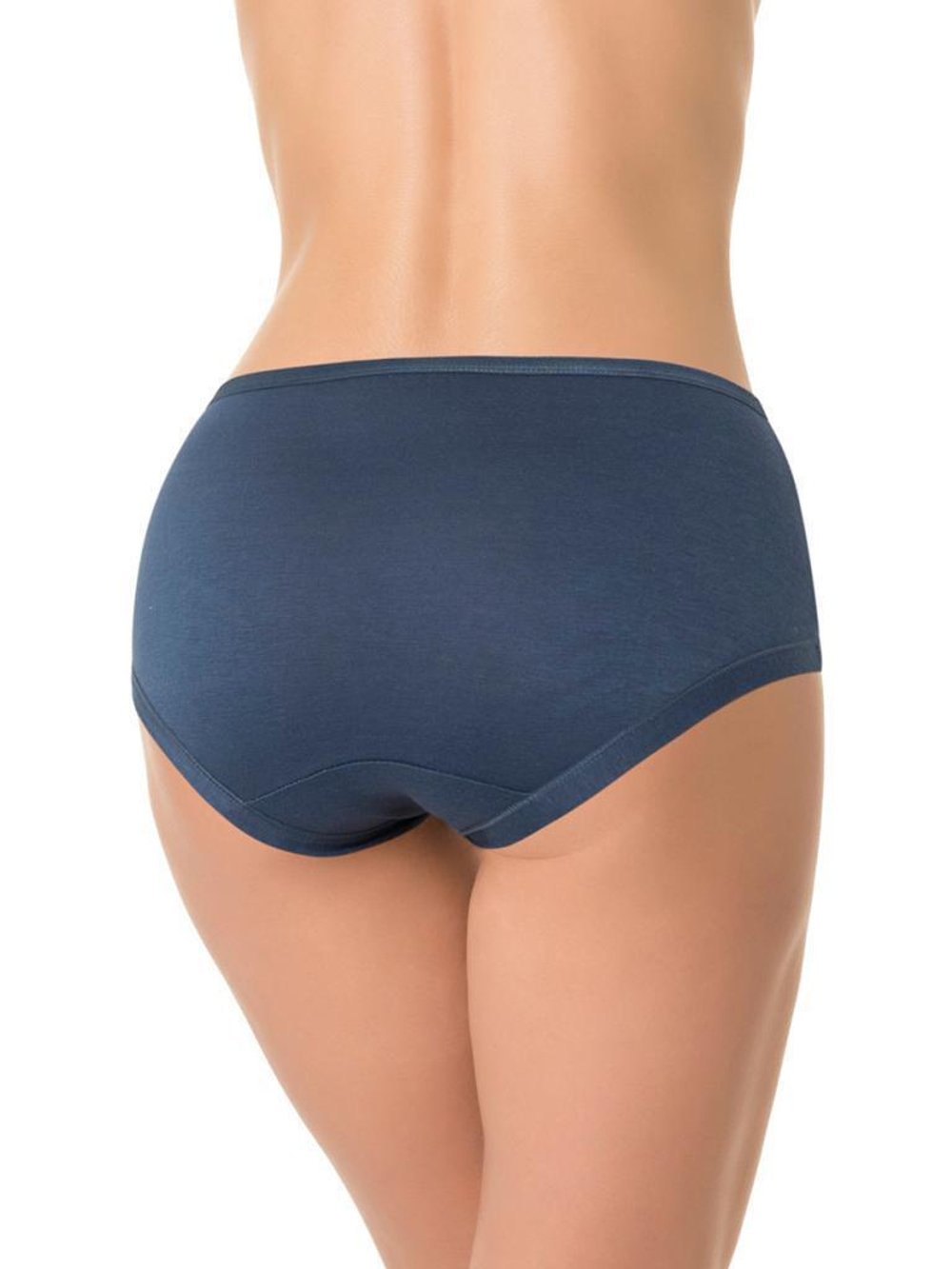 Трусы с высокой линией талии (Размер: XL) (Цвет: черный)