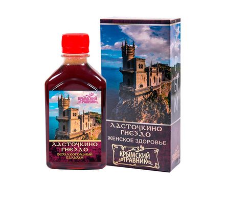 Бальзам безалкогольный "Ласточкино гнездо" женское здоровье