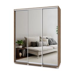 Шкаф-купе трехстворчатый "Роланд" Р663, ЛДСП, MODERN