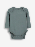 Боди с длинным рукавом для малышей Next 239-691, 5 шт., Синий, Светло-зеленый