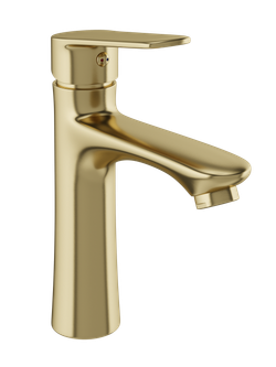 Смеситель для раковины DIWO Тула DW-TU03GM матовое золото