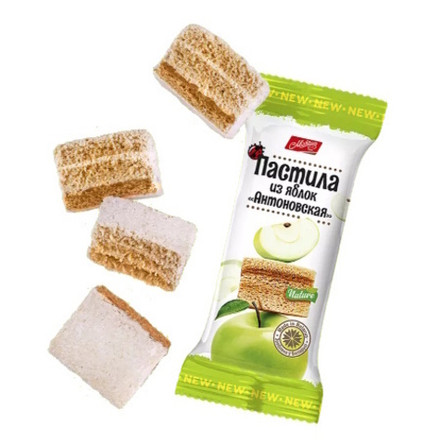 Пастила из яблок "Антоновская" 30г. Михаэлла