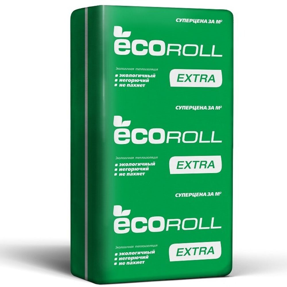 Плита теплоизоляционная из стекловолокна TS 037 ECOroll EXTRA 610х1230х50  16 шт