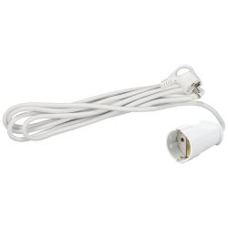 Удлинитель электрический ЭРА UX-1е-3m с заземлением 1 розетка 3м ПВС 3x0,75мм2 10А | Бытовые удлинители