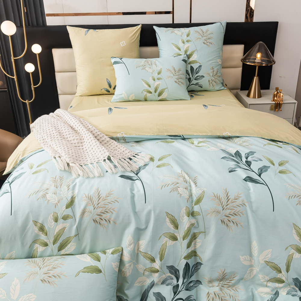 Комплект постельного белья Делюкс Сатин 100% хлопок L608