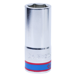 Головка торцевая глубокая шестигранная 3/4&quot;, 24 мм KING TONY 623524M