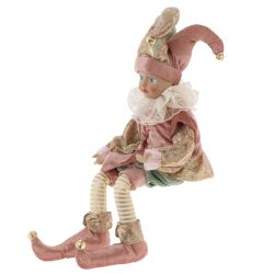 GAEM Игрушка набивная "Клоун" (муз, движ), L16 W13 H43 см (полка 25 см.)