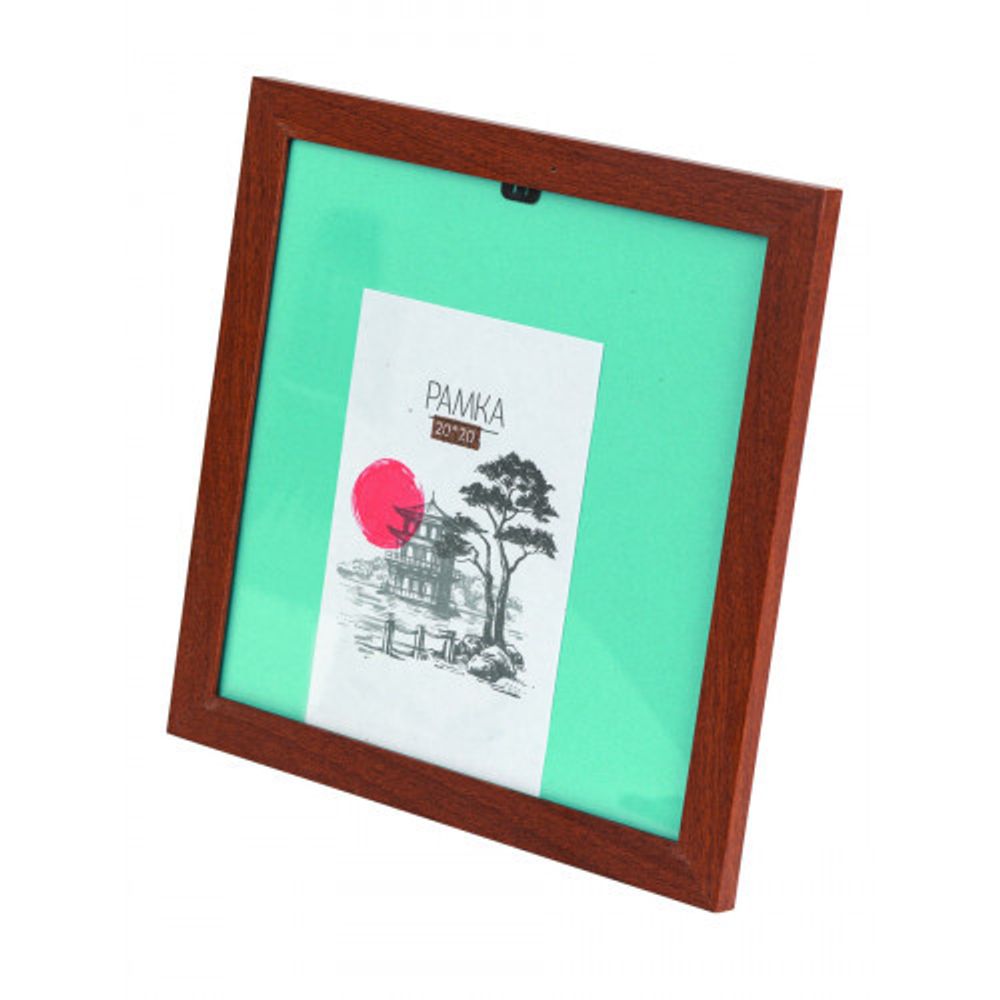 Фоторамка Image Art MD-03/4, размер 20х20 МДФ цвет итальянский орех