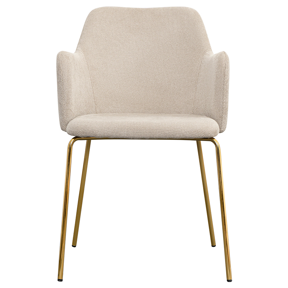 Стул dwight, фактурный шенилл, светло-бежевый