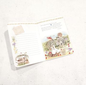 Блокнот 24 листа "В летнем саду", линейка