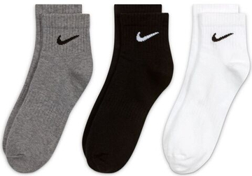 Теннисные носки Nike Everyday Lightweight Ankle 3P - разноцветный