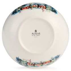 САЛАТНИК AGNESS "С НОВЫМ ГОДОМ!" 16,5*6 СМ