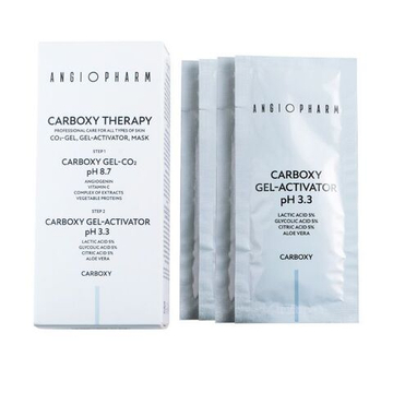 ANGIOPHARM НАБОР САШЕ ДЛЯ КАРБОКСИТЕРАПИИ, 3*15 мл | GEL-ACTIVATOR pH 3.3