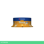 DVD-R диск Verbatim 4.7Gb 16x Cake Box 25шт (43522)