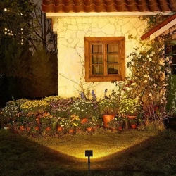 Садовая подсветка на солнечной батарее