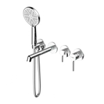 Смеситель для ванны встраиваемый Raglo R20.32, хром