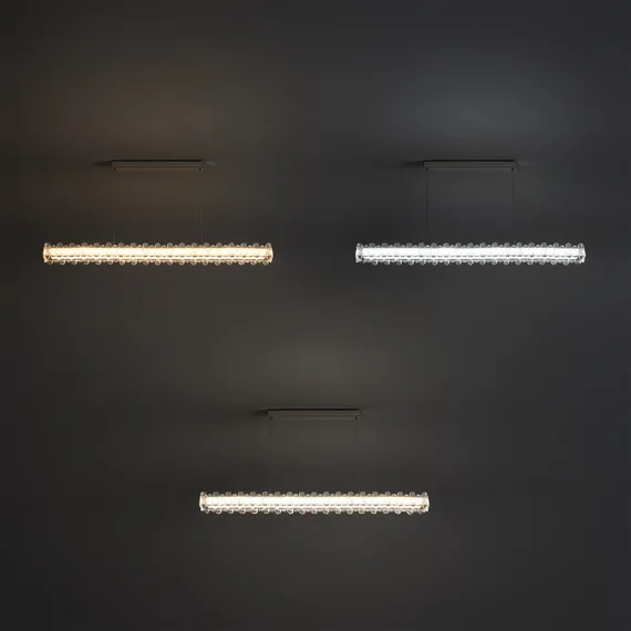 Подвесной светильник FR6230PL-L56CH Гард / Garde 56 Вт LED с пультом ДУ Freya fr6230pl-l56ch
