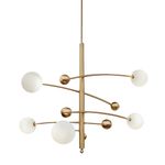 Люстра Globe Mobile 5 brass