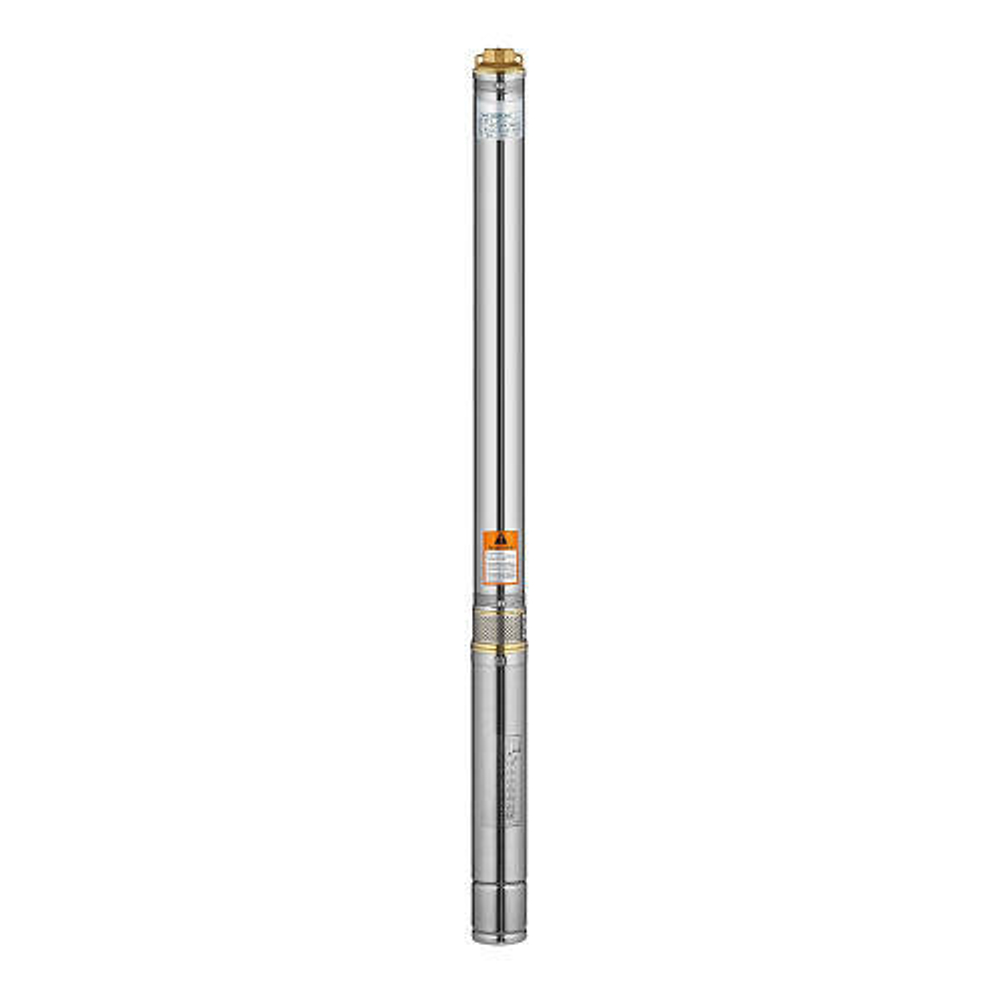 Насос скважинный ROMMER RP 3-51 (0,75 кВт, Qmax 65 л/мин, Hmax 84 м, 1x230В, кабель 1.5 м.)