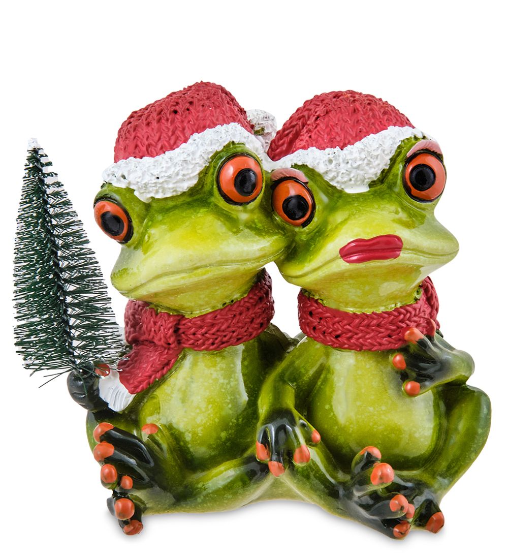 GAEM Art MN-283 Фигурка «Лягушка с елочкой»