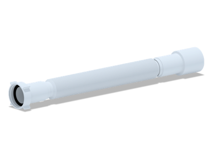 Труба гибкая "АНИ" K216 с гайкой 1 1/4 дюйма 40-50х541-1371 мм