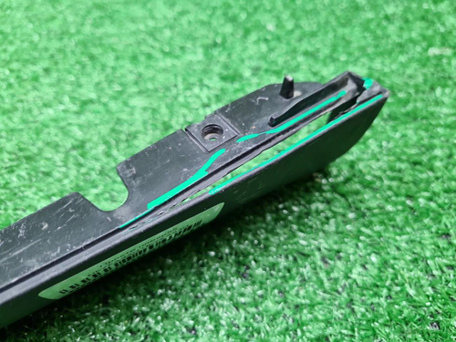 Накладка переднего бампера левая Lexus RX 4 19-22