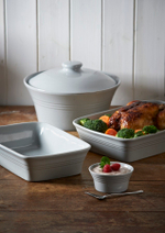 Блюдо для запекания classic kitchen, 26х26 см, серое