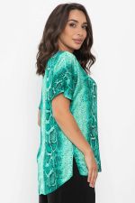 Блуза Морган (зеленая) Б14032-16М LT Collection