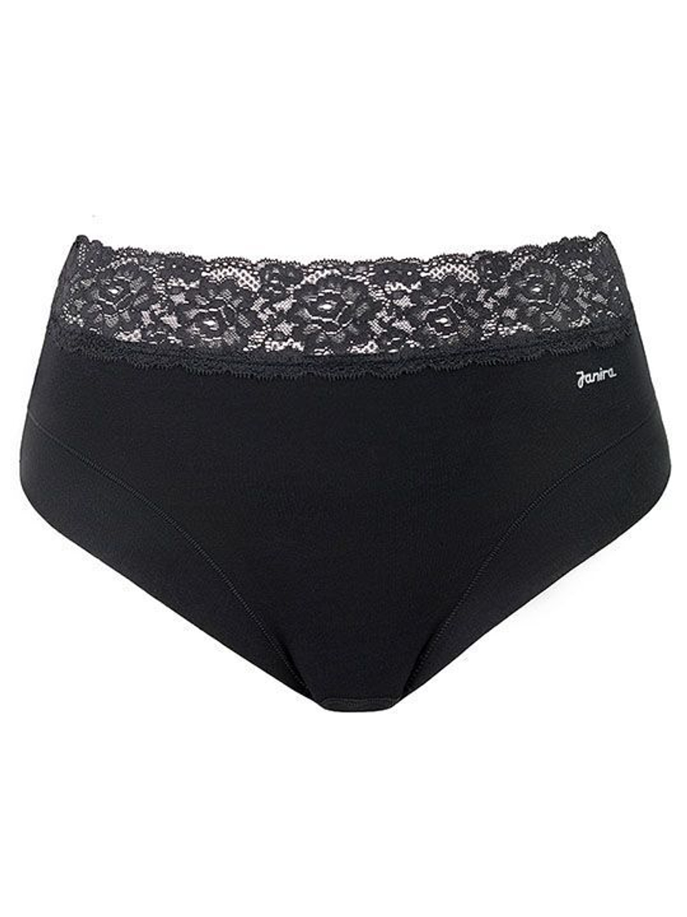 Высокие трусики +size с широким кружевным поясом Dolce Cinture (Размер: XXL) (Цвет: белый)