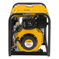 Генератор дизельный DES-32E, 3,2 кВт, 230 В, 11 л, электростартер Denzel