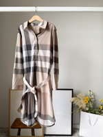 Хлопковое платье Burberry, S