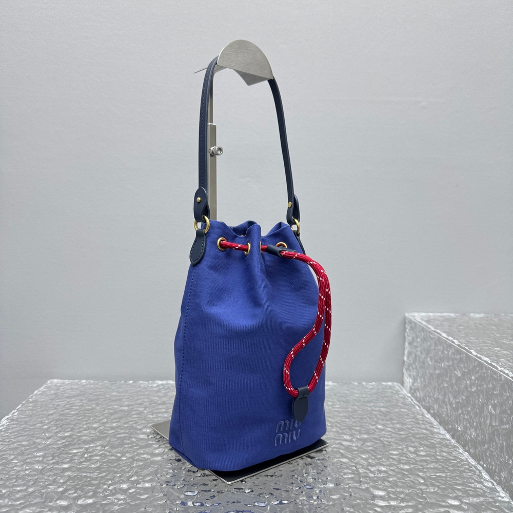 Miu Miu Gabardine Pouch 23 cm