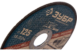 Круг отрезной по металлу X-2 (125х1.6х22.23 мм) Зубр 36200-125-1.6_z03