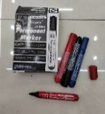 Маркер перманентный, черный, D-608B-109 (Комплект 12шт.)