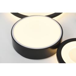 Светильник потолочный светодиодный Rivoli Aliona 6161-201 LED 110 Вт 3000 - 6000 К с пультом