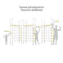 Шведская стенка ROMANA R4 (белый прованс)
