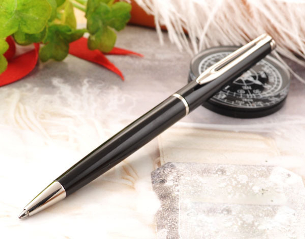 Шариковая ручка Waterman Hemisphere, цвет: Mars Black/CT