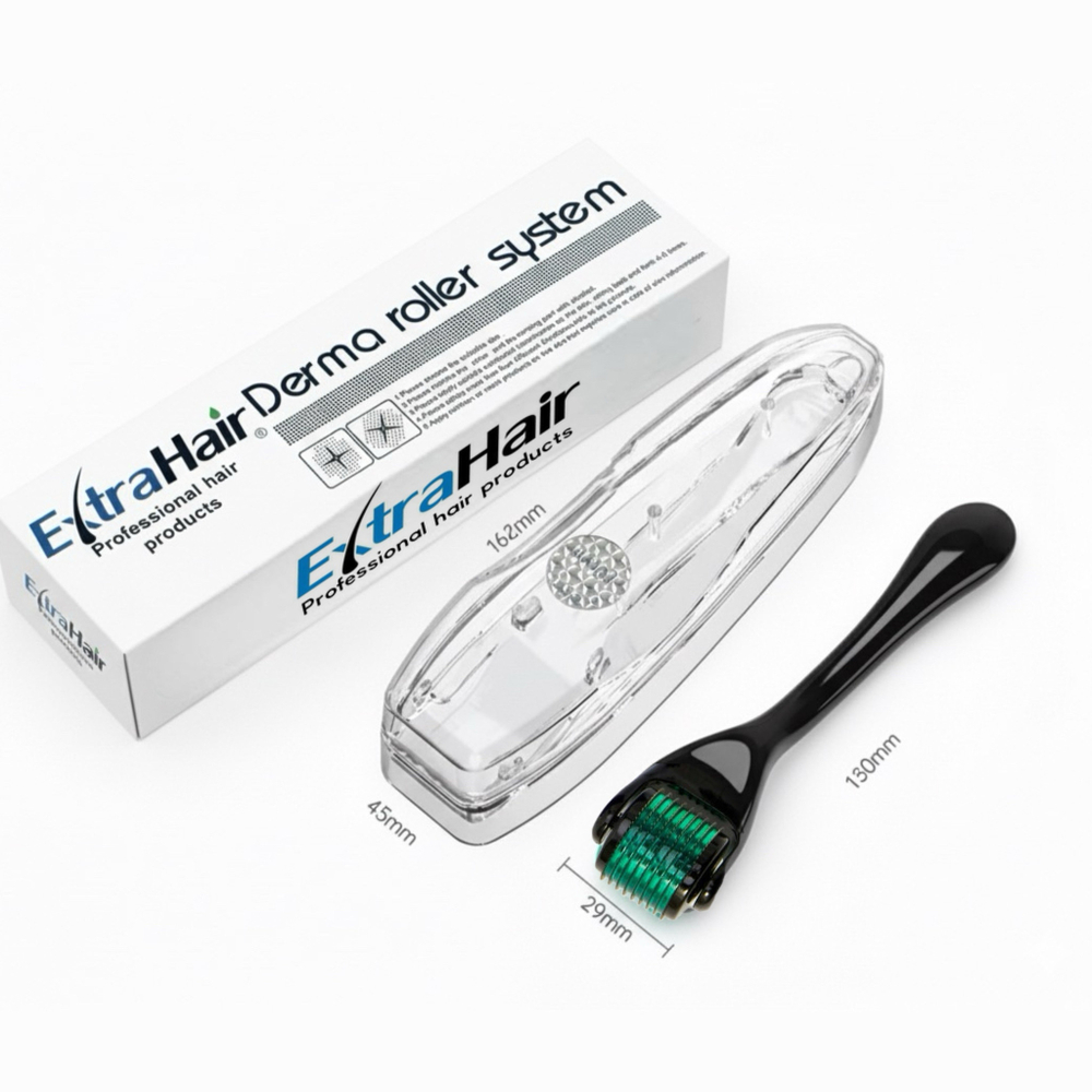 Мезороллер ExtraHair в футляре 540 титановых игл
