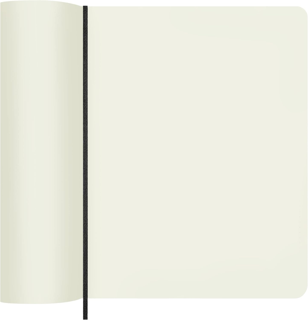 Блокнот нелинованный Moleskine CLASSIC SOFT XXL (QP633) мягкая обложка, черный