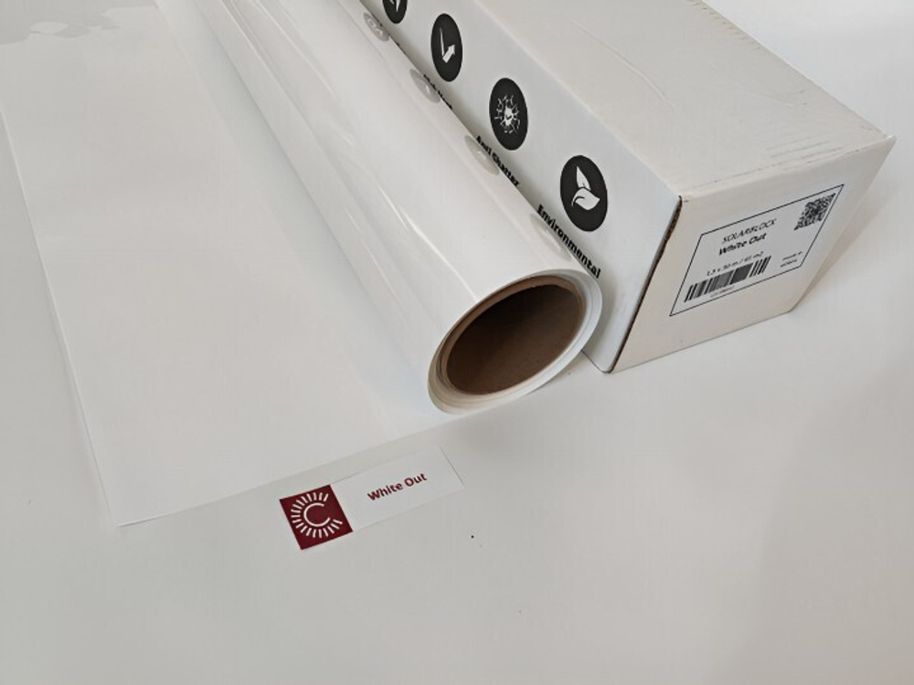 White out 70x150 см белая малопрозрачная пленка