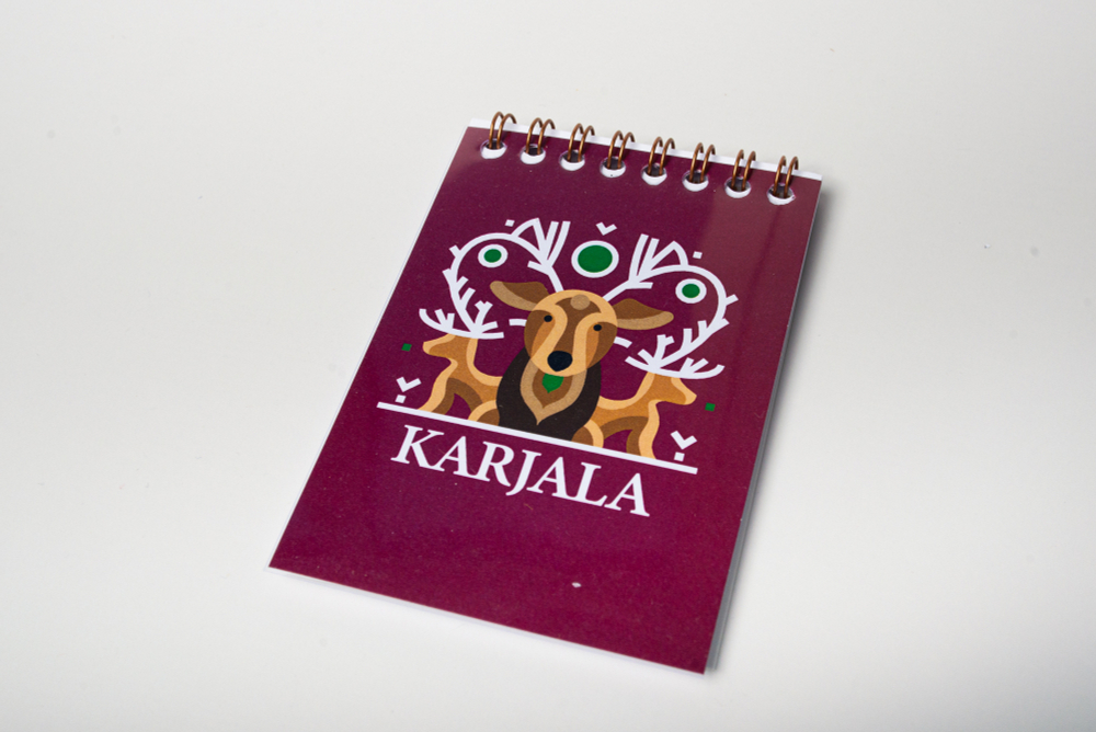 Блокнот на пружине в ассортименте