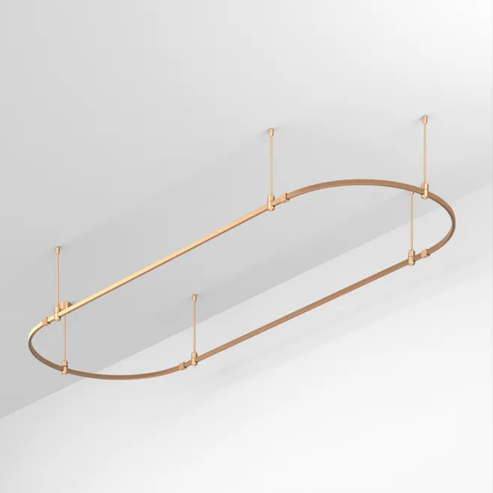 Основание ART-APRIORI-OVAL-ROD-400-3000x1000 (GD) (Arlight, IP20 Металл, 3 года) 048503