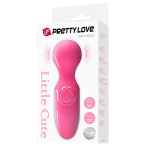 Розовый мини-вибратор с шаровидной головкой Pretty Love Mini Stick BI-014998-DC