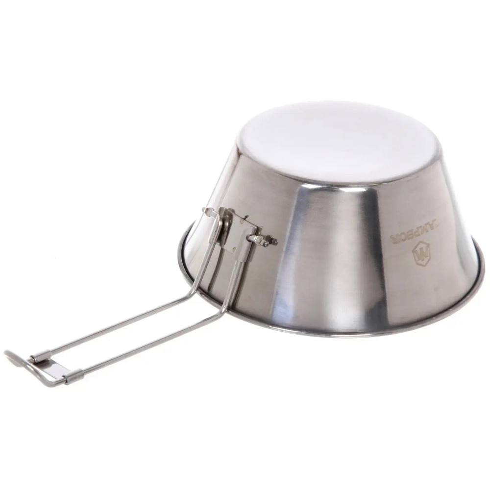 Ковш походный с ручкой 500мл 14*6см