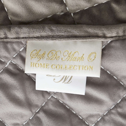 Покрывало 240x260 и 2 наволочки 50х70 Sofi De MarkO Мартин кофейное