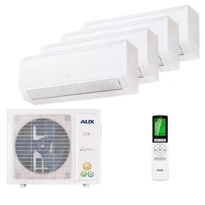 Мульти сплит система AUX на 4 комнаты (20+20+25+25 кв.м.) Comfort