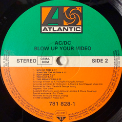 Виниловая пластинка AC/DC - Blow Up Your Video LP