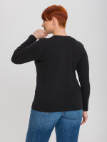 Лонгслив ЛНр-006/черный